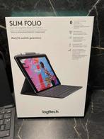 Te Koop Nieuw Toetsenbord Logitech Slim Folio iPad 7-8-9, 10 inch, 7-8-9, Logitech, Nieuw