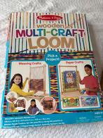 Melissa & Doug Houten Multi-Craft Weefgetouw, Ophalen of Verzenden, Zo goed als nieuw, Knutselen