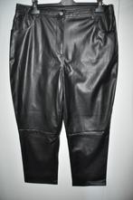 U69U Broek Zwart lederlook maat 46 nieuw, Ophalen of Verzenden, Nieuw, Zwart, Broek of Spijkerbroek