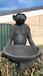 ‼️Vogelbad 13 kg Drinkbak Chimpansee Aap Apen Bonobo‼️, Ophalen, Nieuw, Beton, Dierenbeeld