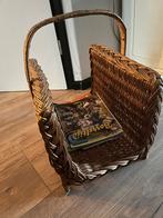 Vintage Tijdschriftenmand van Rotan, Ophalen of Verzenden, Gebruikt