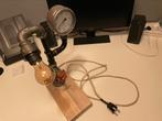 Steampunk tafellamp of bureaulamp, Huis en Inrichting, Ophalen of Verzenden, Zo goed als nieuw
