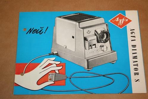 Zeldzame reclame-uitgave Agfa Diamator S - 1960 !!, Verzamelen, Fotografica en Filmapparatuur, Ophalen of Verzenden