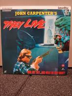 Laserdisc John Carpenter's they live horror, Cd's en Dvd's, Vanaf 16 jaar, Ophalen of Verzenden, Zo goed als nieuw, Slasher