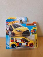 Hotwheels Ford Transit Connect geel, Ophalen of Verzenden, Nieuw