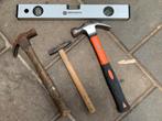 Hamer. 3 stuks. + waterpas (40 cm), Ophalen, Gebruikt