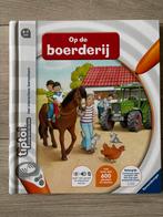 Tiptoi Op de Boerderij - Interactief Leerboek, Ophalen of Verzenden, Zo goed als nieuw, Met geluid