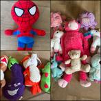 Heel veel knuffels (Spider-Man, eenhoorn, octopus mood), Kinderen en Baby's, Speelgoed | Knuffels en Pluche, Ophalen of Verzenden