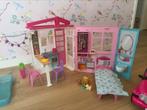 Inklapbaar barbiehuis, Kinderen en Baby's, Speelgoed | Poppenhuizen, Ophalen of Verzenden, Gebruikt