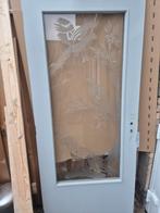 Binnendeur, Doe-het-zelf en Verbouw, Deuren en Horren, Ophalen of Verzenden, Glas, Binnendeur, 200 tot 215 cm