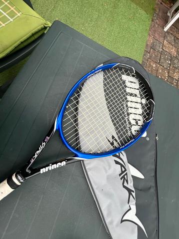 Prince Tennisracket Blauw Zwart - Beginner inclusief hoes beschikbaar voor biedingen