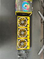 Corsair LL120 RGB fans 3 stuks, Ophalen of Verzenden, Zo goed als nieuw, Luchtkoeling