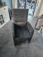 4 eetkamerstoelen, Huis en Inrichting, Stoelen, Ophalen, Grijs, Vier