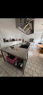 Gasfornuis RVS, Gebruikt, Gas, 4 kookzones, Ophalen of Verzenden