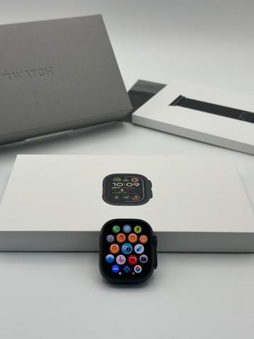 Apple Watch Ultra 2 - LTE (Black Titanium) - Nieuwstaat! beschikbaar voor biedingen