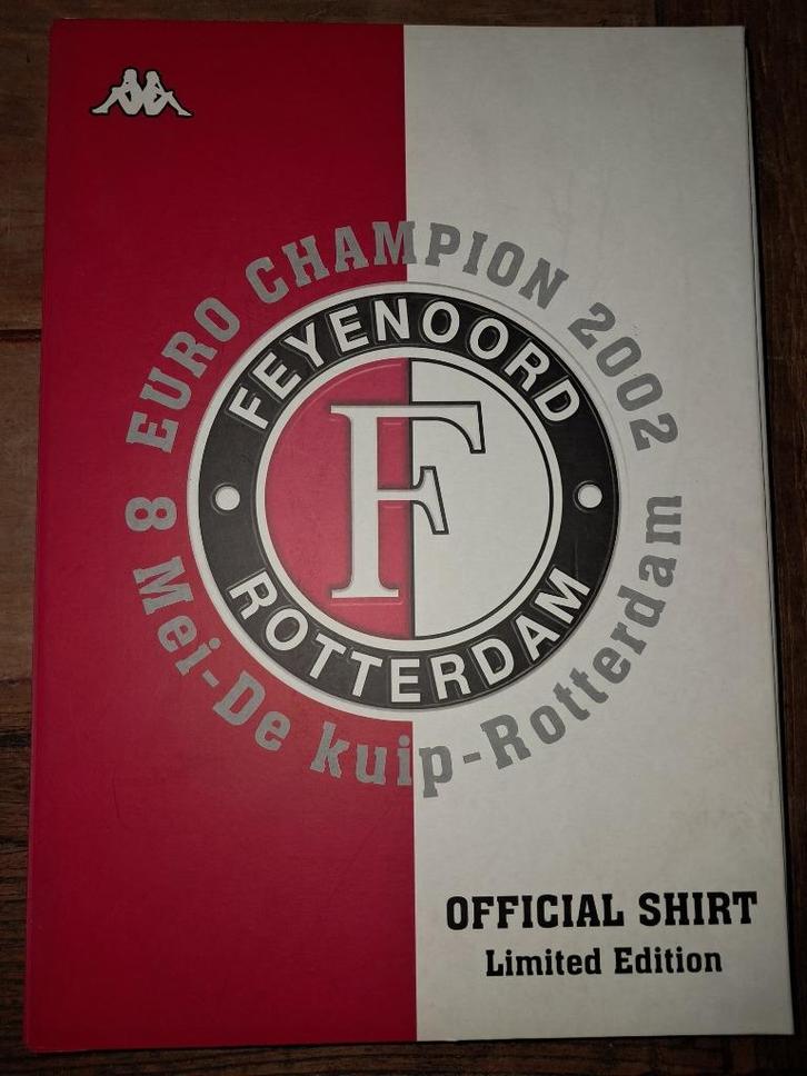 ️Feyenoord UEFA Cup 2002 Official Limited Edition Shirt —, Verzamelen, Sportartikelen en Voetbal, Nieuw, Shirt, Feyenoord, Ophalen of Verzenden