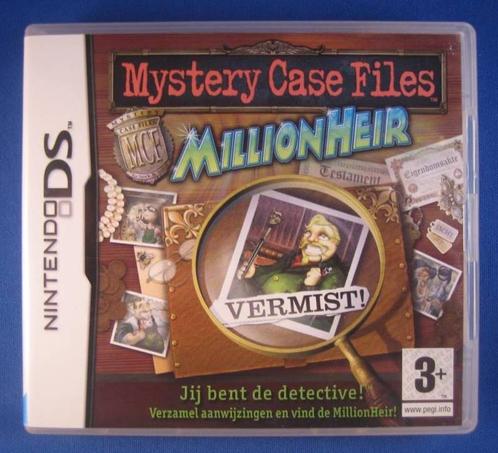 Mystery Case Files: MillionHeir, Spelcomputers en Games, Games | Nintendo DS, Zo goed als nieuw, Puzzel en Educatief, 1 speler