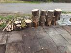 Stapel boomstammen haardhout, Minder dan 3 m³, Ophalen of Verzenden, Overige houtsoorten
