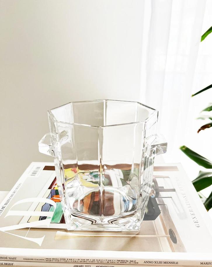 Villeroy & Boch kristallen ijsemmer, Huis en Inrichting, Keuken | Servies, Zo goed als nieuw, Overige typen, Overige stijlen, Glas