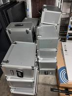 10 stuks Aluminium koffertjes, sterke koffers, opbergboxen, Ophalen of Verzenden, Zo goed als nieuw, Overige instrumenten