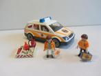 Playmobil 71037-Speel Notarzt-PKW ,Zwart met licht eb gekuit, Ophalen of Verzenden, Gebruikt, Los playmobil