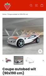 Autobed 90x190, Kinderen en Baby's, Kinderkamer | Bedden, Ophalen, Zo goed als nieuw, 180 cm of meer, 85 tot 100 cm