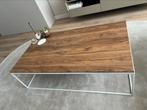 Rechthoekige salontafel met metalen frame, 50 tot 100 cm, Minder dan 50 cm, Japandi, 100 tot 150 cm