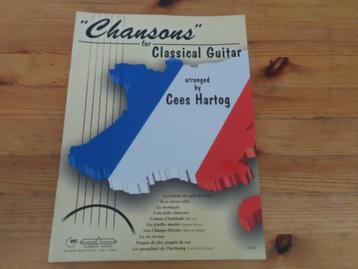 Cees Hartog - Chansons - Classical Guitar beschikbaar voor biedingen