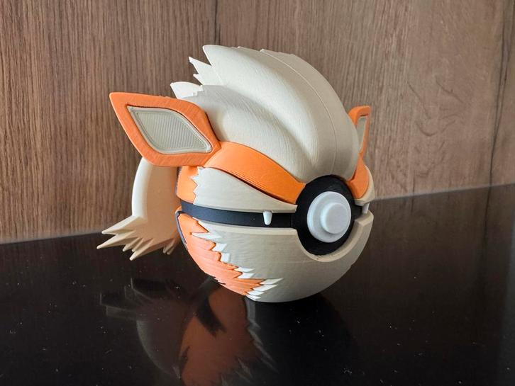 3D Pokeball - Arcanine, Verzamelen, Poppetjes en Figuurtjes, Nieuw, Verzenden