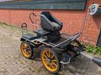 Nette van Boven 2 en 4 span wagen voor A,B,C pony, Dieren en Toebehoren, Zo goed als nieuw, Marathonwagen, Pony