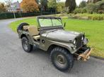 Nekaf M38A1 4x4, 1 ¼ TON, Willy, Stof, 1210 kg, Bruin, Handgeschakeld