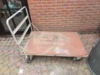 Handig transportkarretje 80x125 en 30cm hoog, Ophalen, Gebruikt, Transportkar