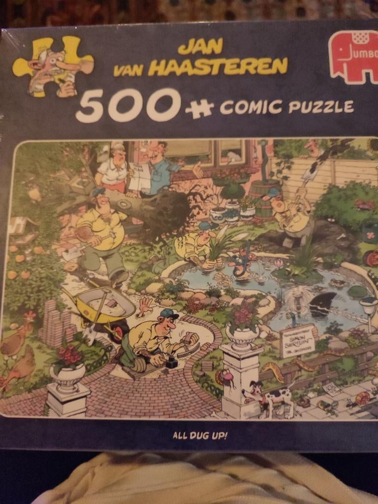 Jan van Haasteren - All Dug Up! - 500 stukjes, Ophalen, 500 t/m 1500 stukjes, Nieuw