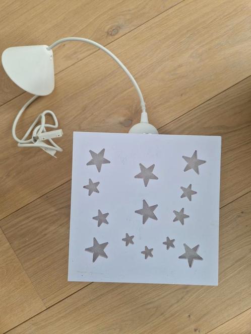 Hanglamp Sterre wit, Kinderen en Baby's, Kinderkamer | Inrichting en Decoratie, Zo goed als nieuw, Lamp, Ophalen