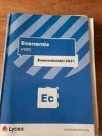 Lyceo examenbundel economie VWO 2021, Boeken, Schoolboeken, Economie, Ophalen of Verzenden, VWO, Zo goed als nieuw
