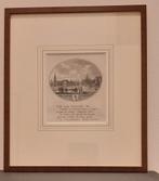 kopergravure Vlaardingen, Antiek en Kunst, Kunst | Etsen en Gravures, Ophalen