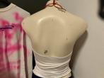 Cherry Bomb Topje - Hot Topic, Kleding | Dames, Tops, Verzenden, Wit, Zo goed als nieuw, Maat 36 (S)