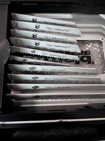 Decoupeerzaagbladen Set - Diverse Maten beschikbaar voor biedingen