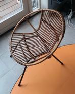 Originele rotan stoel, jaren '60., Gebruikt, Eén, Zwart, Ophalen
