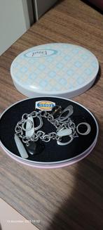 Fossil Bedelarmband met Doos, Staal, Ophalen of Verzenden, Zo goed als nieuw, Met bedels of kralen