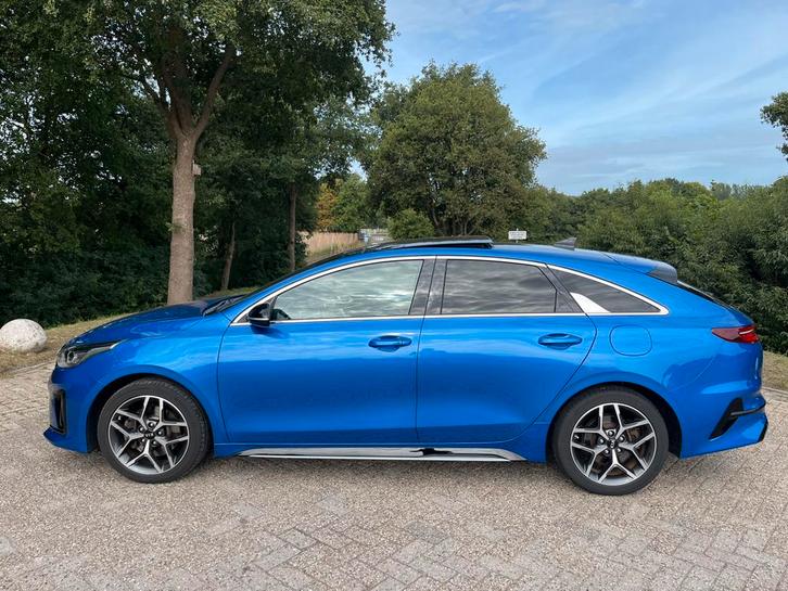 Kia (Pro) Ceed 1.0 T-gdi  2019 Blauw Proceed GTLine Trekhaak, Auto's, Kia, Particulier, (Pro) Cee d, ABS, Achteruitrijcamera, Adaptieve lichten