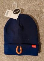 NIEUW - blauwe HEMA muts met rookworst - limited edition, Hema, Nieuw, Overige maten, Ophalen of Verzenden