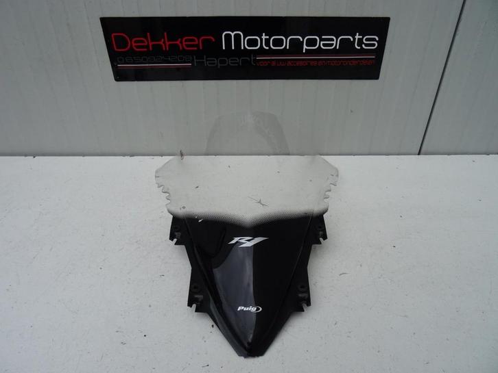 Puig Verhoogd Windscherm / Kuipruit Yamaha YZF R1 2007-2008, Motoren, Onderdelen | Yamaha, Gebruikt, Ophalen of Verzenden