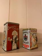 Twee oude Droste bussen, Ophalen