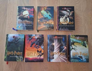 7 delen Harry Potter hardcover J.K. Rowling  beschikbaar voor biedingen