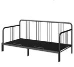 Bed, Ophalen, Tweepersoons, Zo goed als nieuw, 80 cm