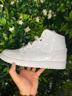 Air jordan 1 mid white plastic, Kleding | Heren, Schoenen, Nieuw, Ophalen of Verzenden, Jordan, Wit