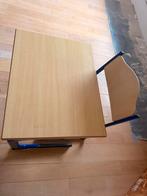 Bureau en stoel op te halen vandaag., Ophalen, Gebruikt, Blauw, Eén