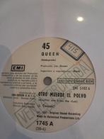 Queen promo single Argentina 1980 Another one bites, Ophalen of Verzenden, Zo goed als nieuw, Overige formaten, Poprock