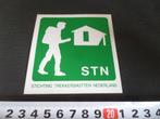 sticker logo STN stichting trekkershutten nederland *, Ophalen, Zo goed als nieuw, Bedrijf of Vereniging